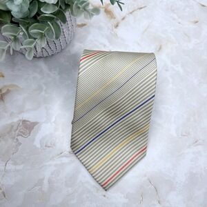 Tommy Bahama Men's Silk Tie Off Island Striped 50" X 4" Multi Color‎